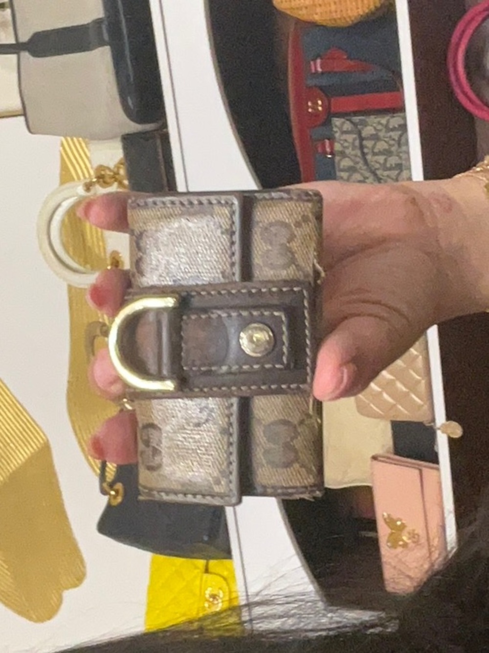 6. Gucci Key Slashed Sold As Is Desc In Live No Cancel/returns